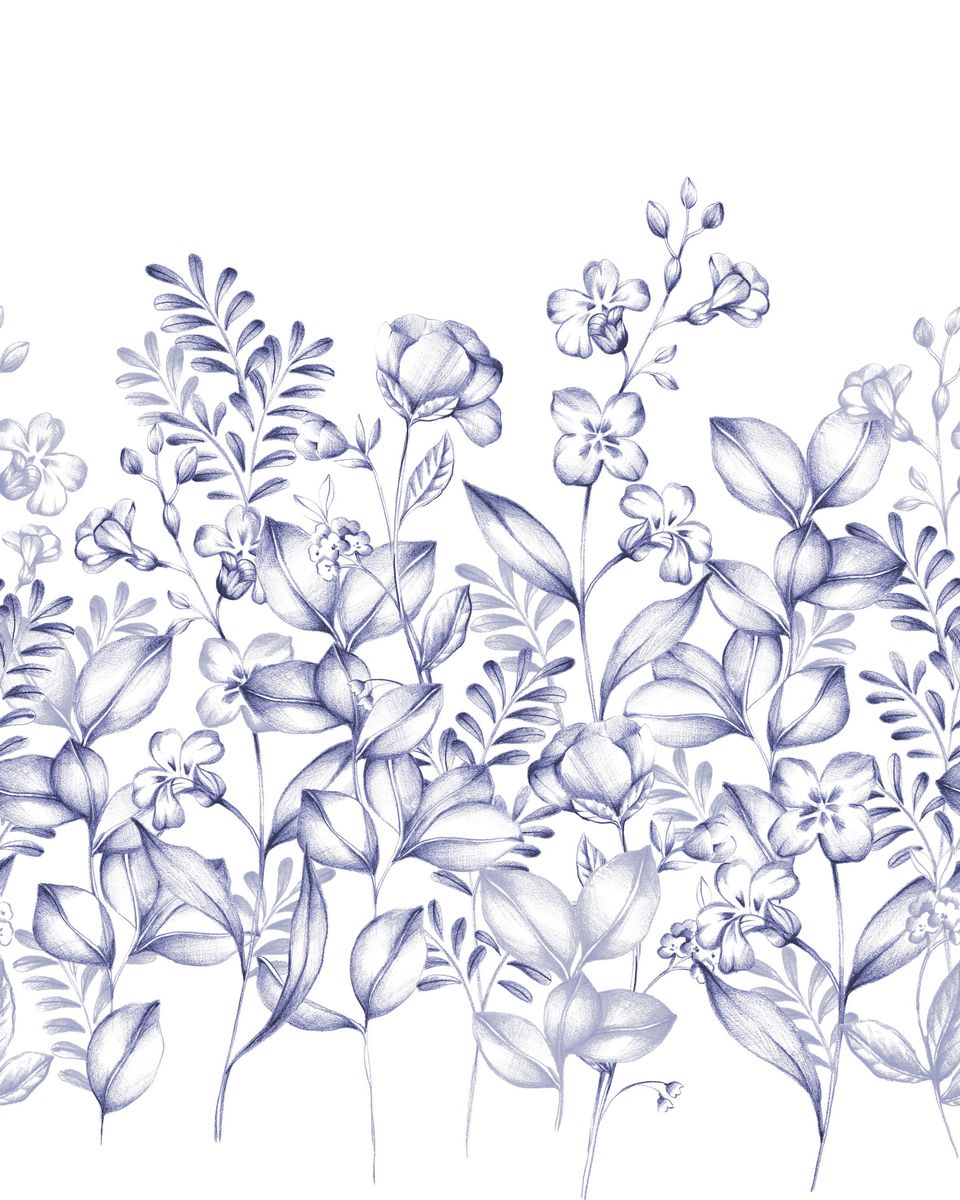 Pimp My Wall Mural — Powder Blue
