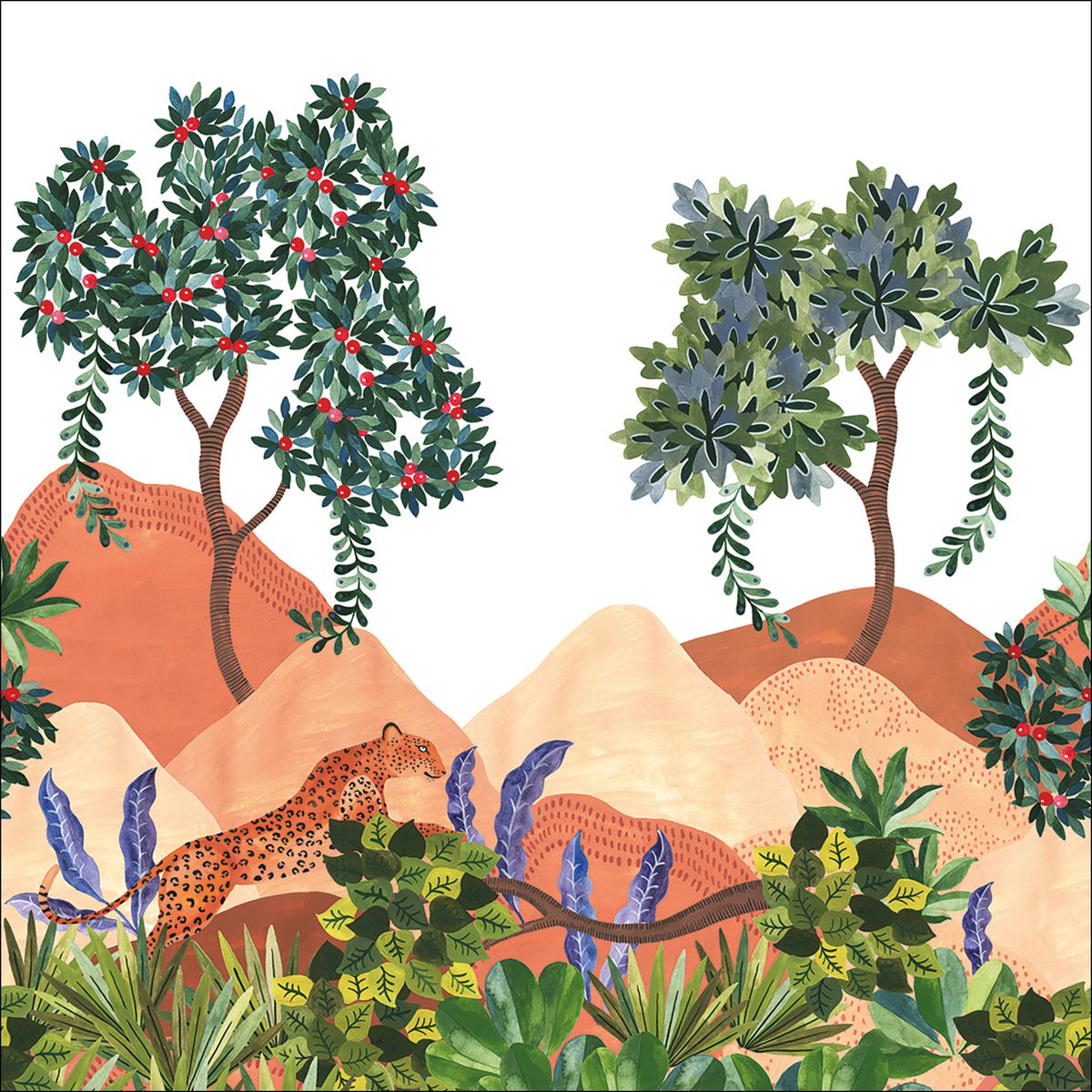Wild Mural — Beige