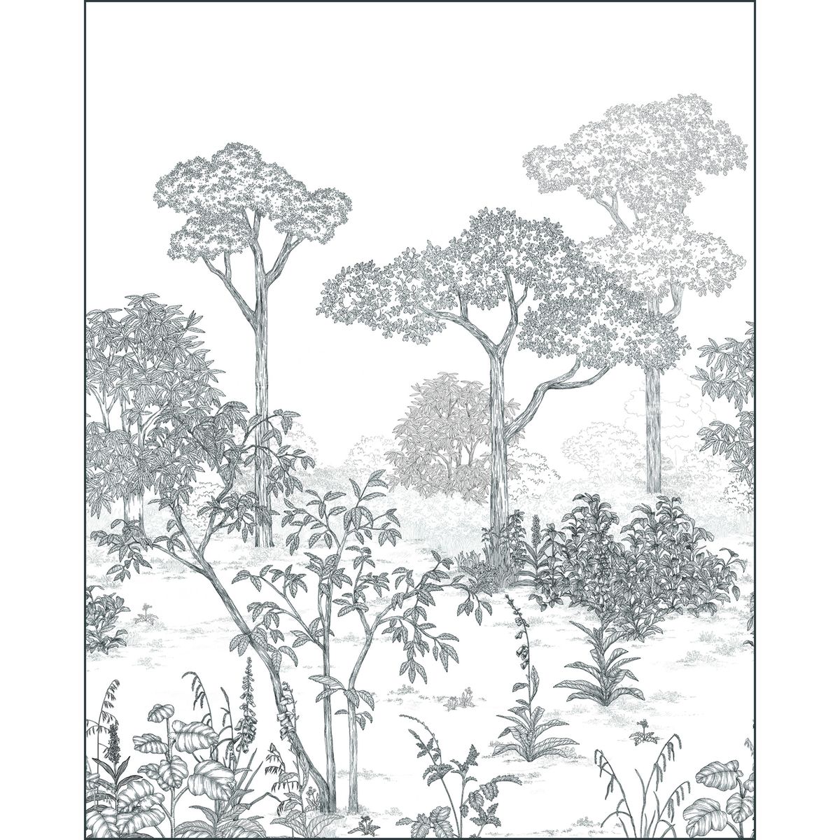 Art Of Botany Mural — Dove