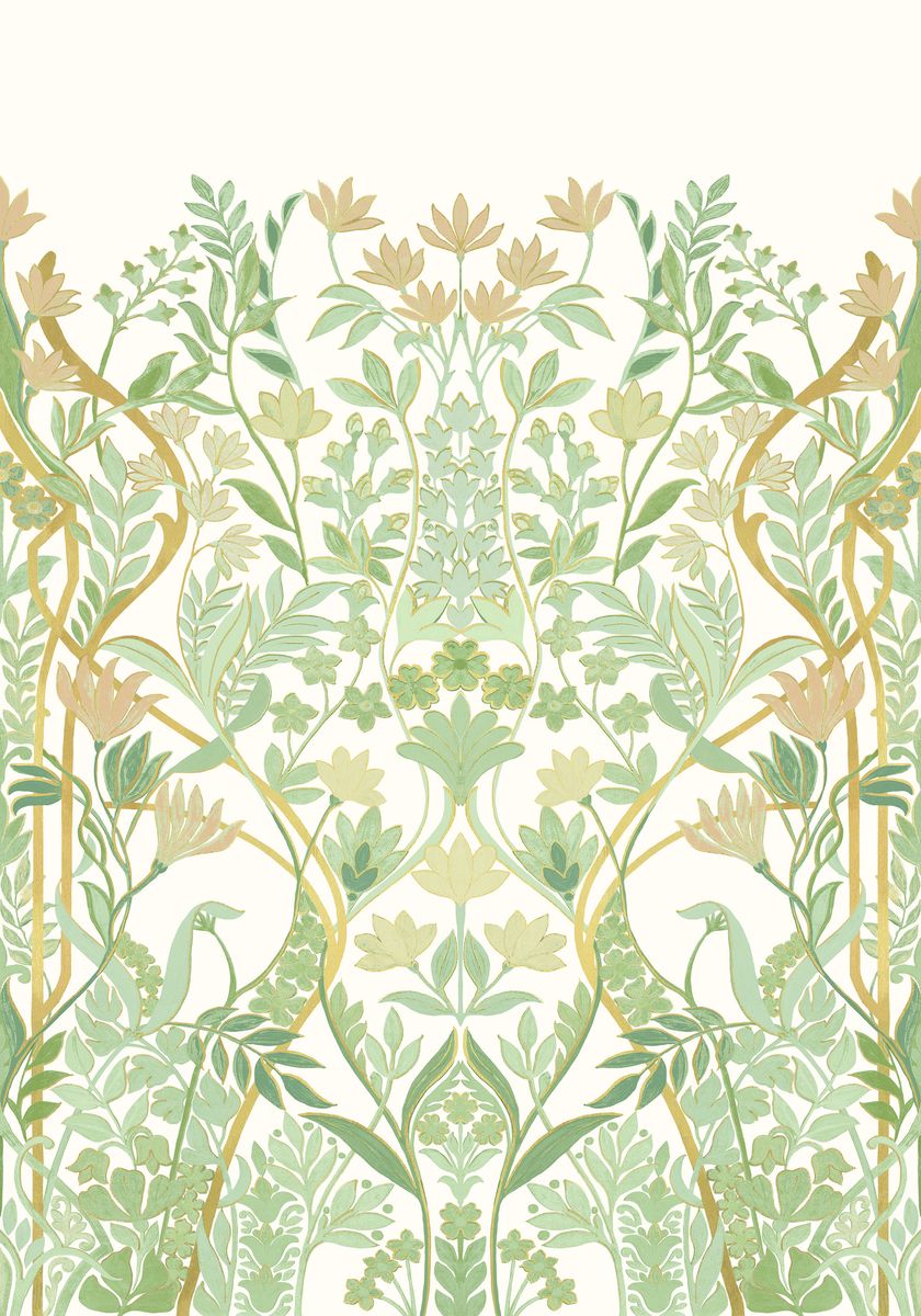 Isadora Mural — Cream