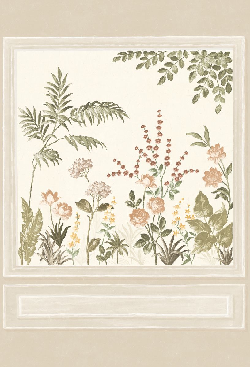 Panoramas 5 Mural — Linen