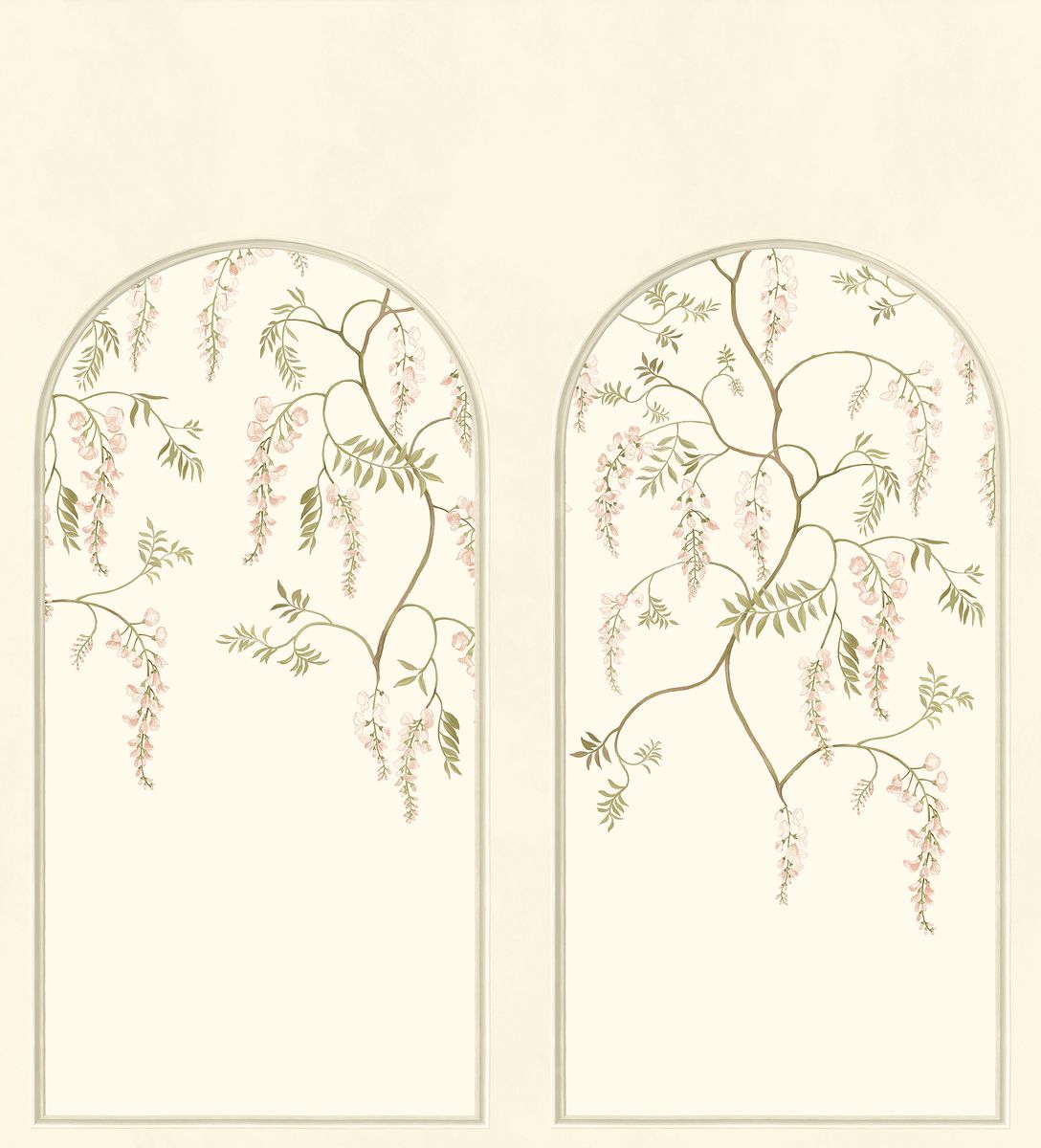 Panoramas 5 Mural — Ivory