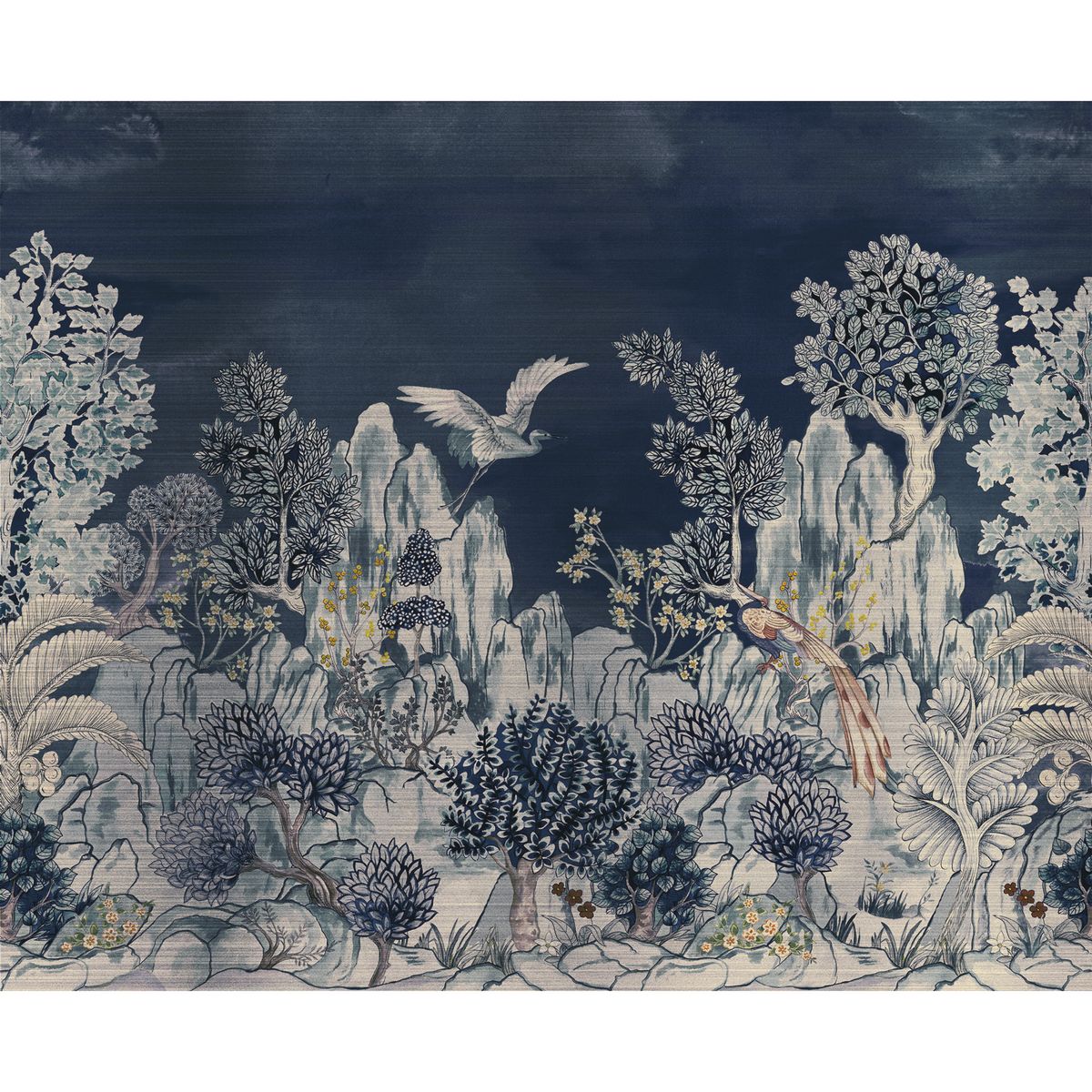 Exploration Mural — Graphite