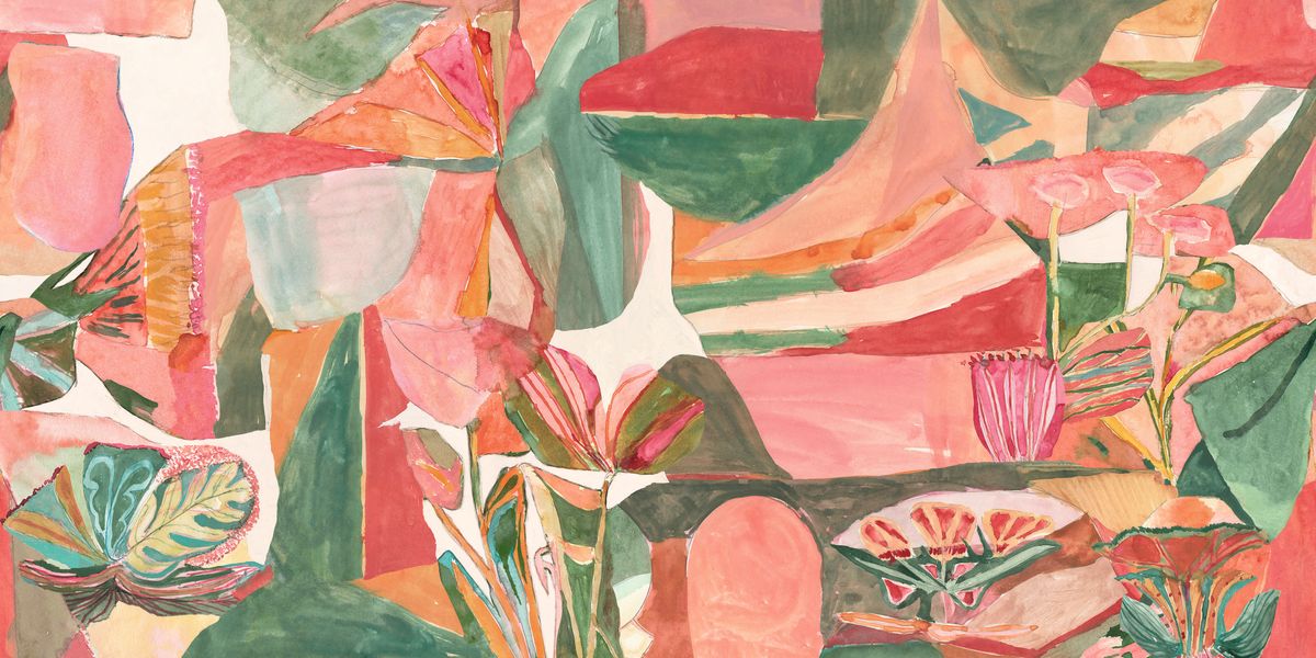 Exploration Mural — Rose