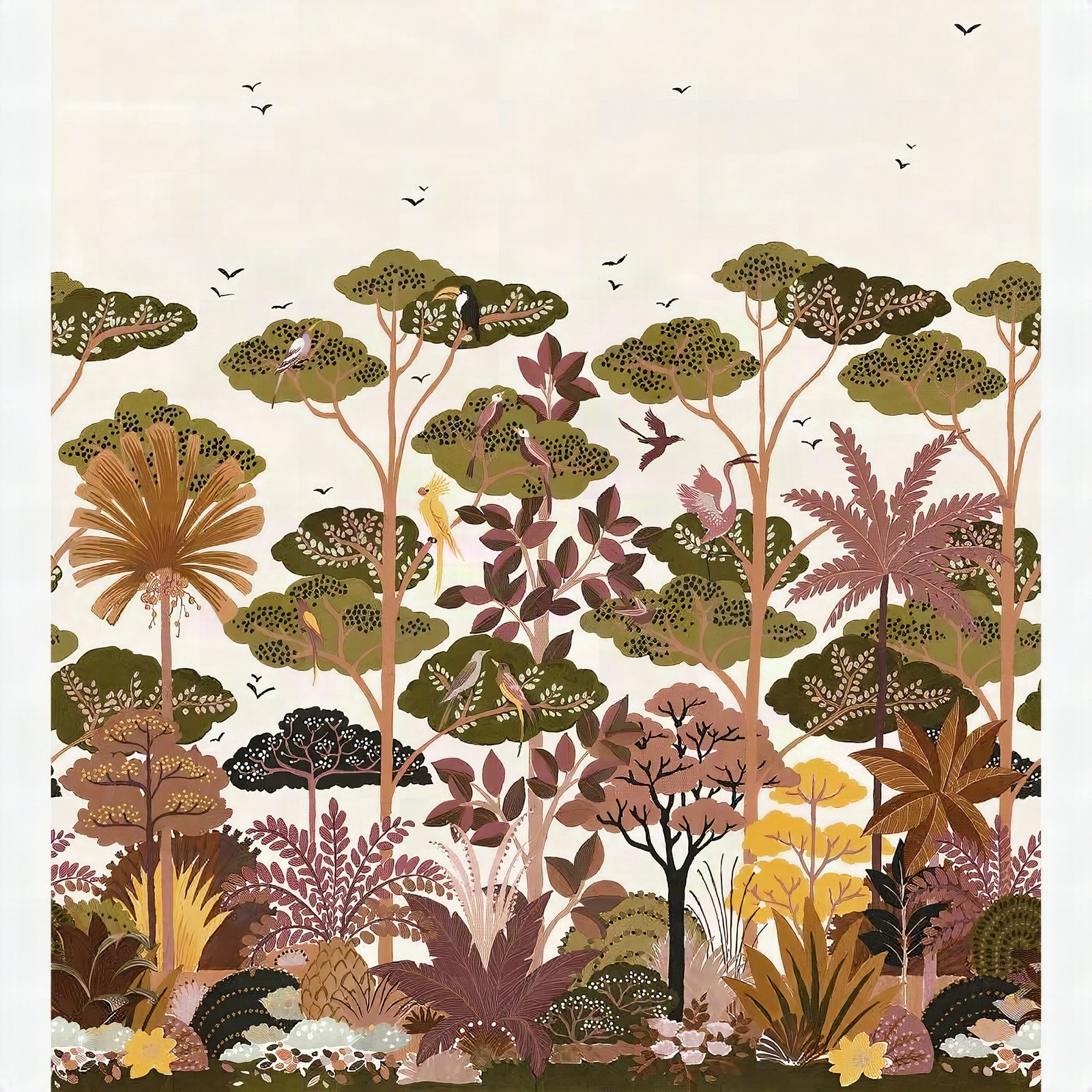 Golfe Du Bengale Mural — Taupe