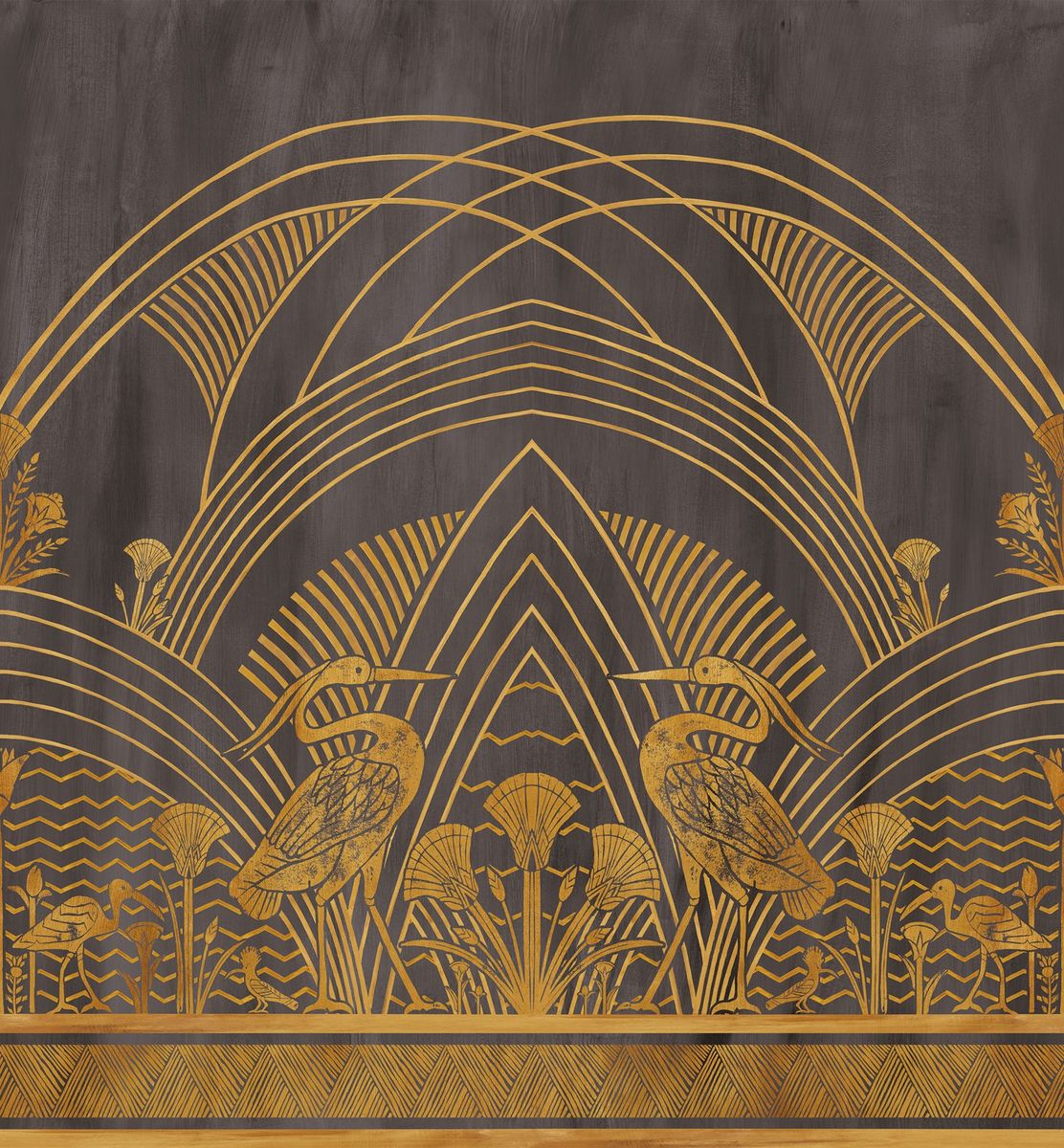Panoramas 3 Mural — Chestnut