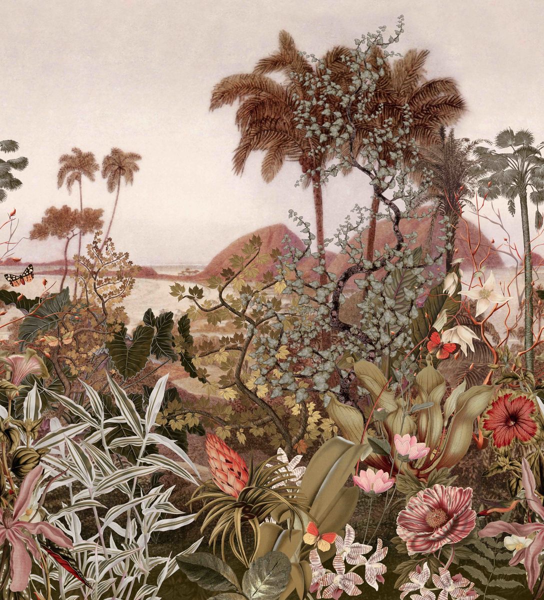 Panoramas 4 Mural — Mushroom