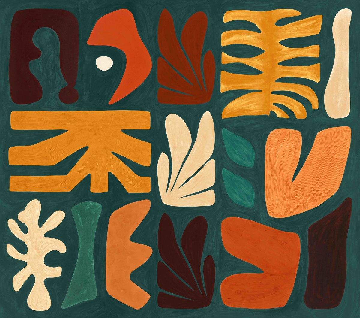 Modernismo Mural — Olive