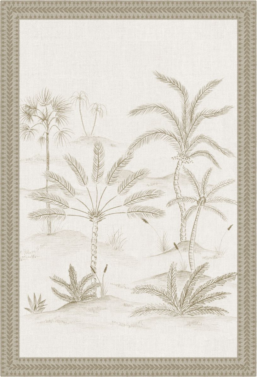 Racines Mural — Linen