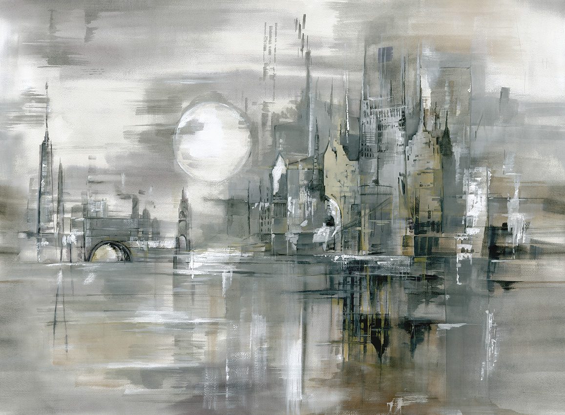 Murals Decor 202 Mural — Grey