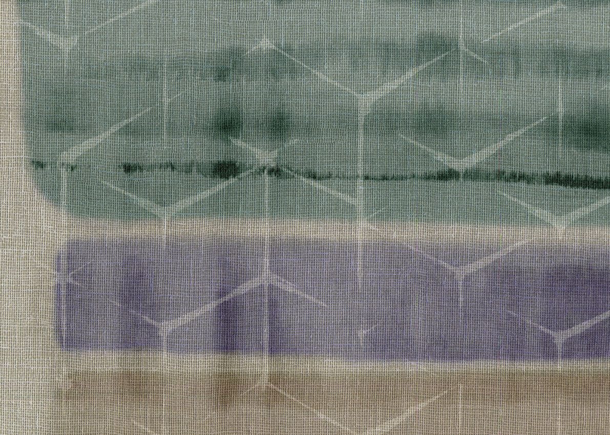 Shibori Mural — Graphite