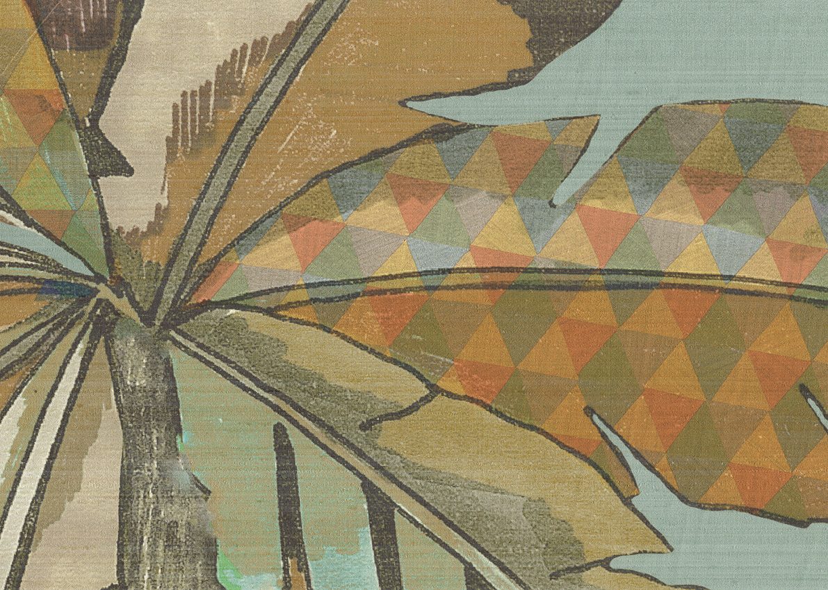 Jaipur Mural — Olive